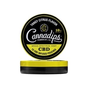 Cannadips CBD Snus Tangy Citrus