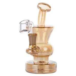 amsterdam limited edition golden bubbler h 16cm sg 14.5mm 4mm thickness