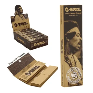 g rollz serenade unbleached slim papers tips