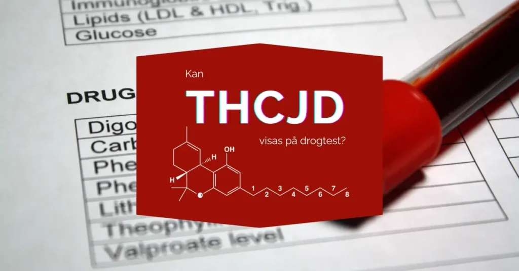 Kan THCjd visas på drogtest?