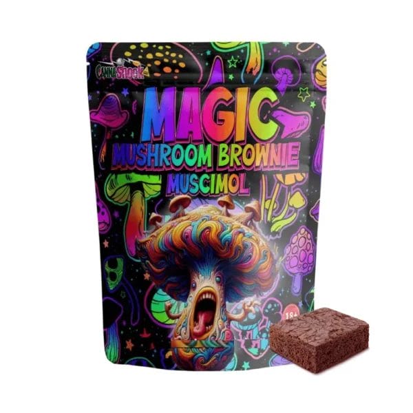 magic mushroom muscimol brownie