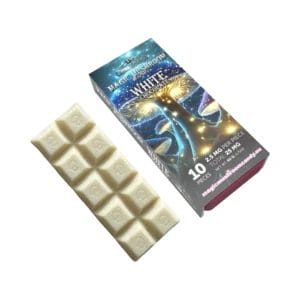 muscimol chokladbar white chocolate