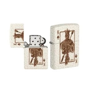 zippo tändare ace skull